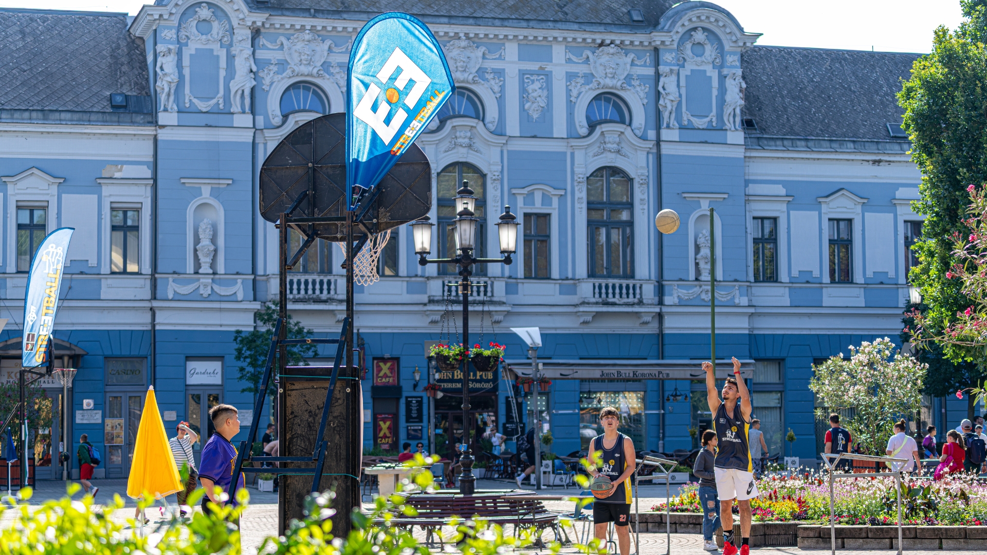 Streetballal egybekötött vármegyei díjátadó